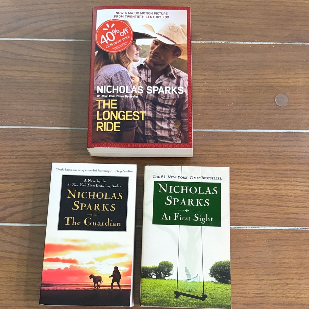 Nicholas Sparks Boobs - The Guardian, At First Sight, The Longest Ride